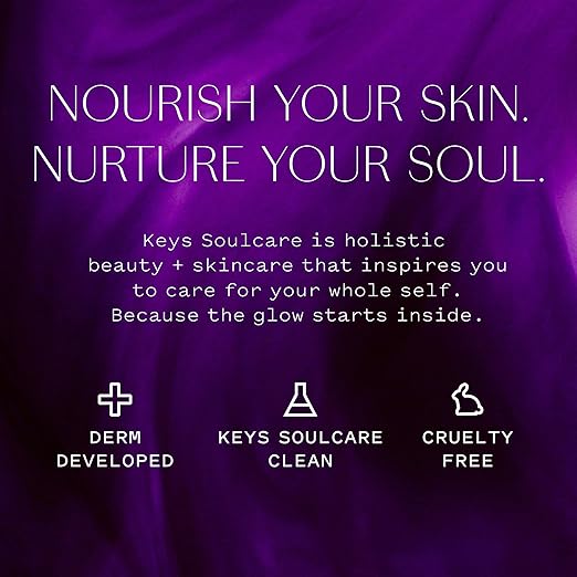 Keys Soulcare Radiant Eye Cream, Hydrates & Smooths Skin, Helps Visibly Improve Fine Lines & Wrinkles with Peptides, Vegan, Cruelty-Free