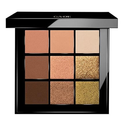 Velveteen Eyeshadow Palette, 53 - Eyeshadow Collection with Light to Deep Shades - for Matte, Metallic, Silky and Shimmery Finishes - 0.286 oz