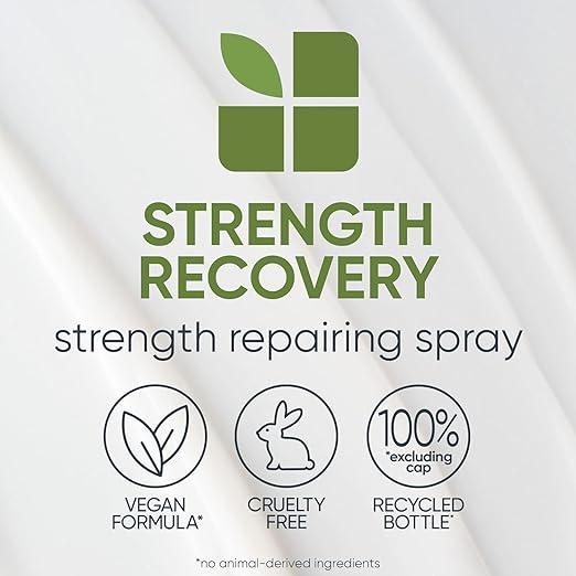 Biolage Strength Recovery Leave-In Conditioner Spray | Hair Repairing Heat Protectant.