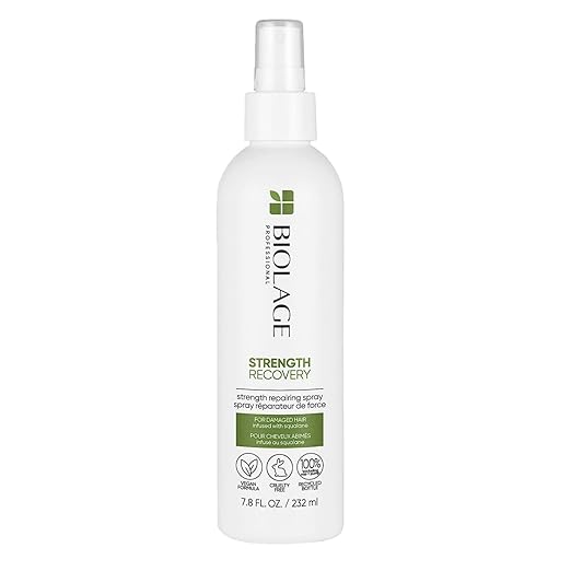 Biolage Strength Recovery Leave-In Conditioner Spray | Hair Repairing Heat Protectant.