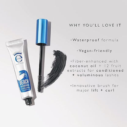 Eyeko Beach Waterproof Mascara - Volume & Lift - Coconut Oil-infused - Vegan 8ml