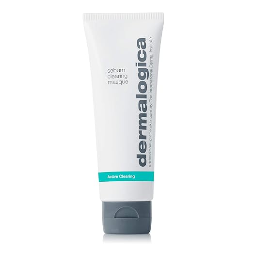 Dermalogica Sebum Clearing Masque, Anti-Aging Clay Face Mask with Salicylic Acid