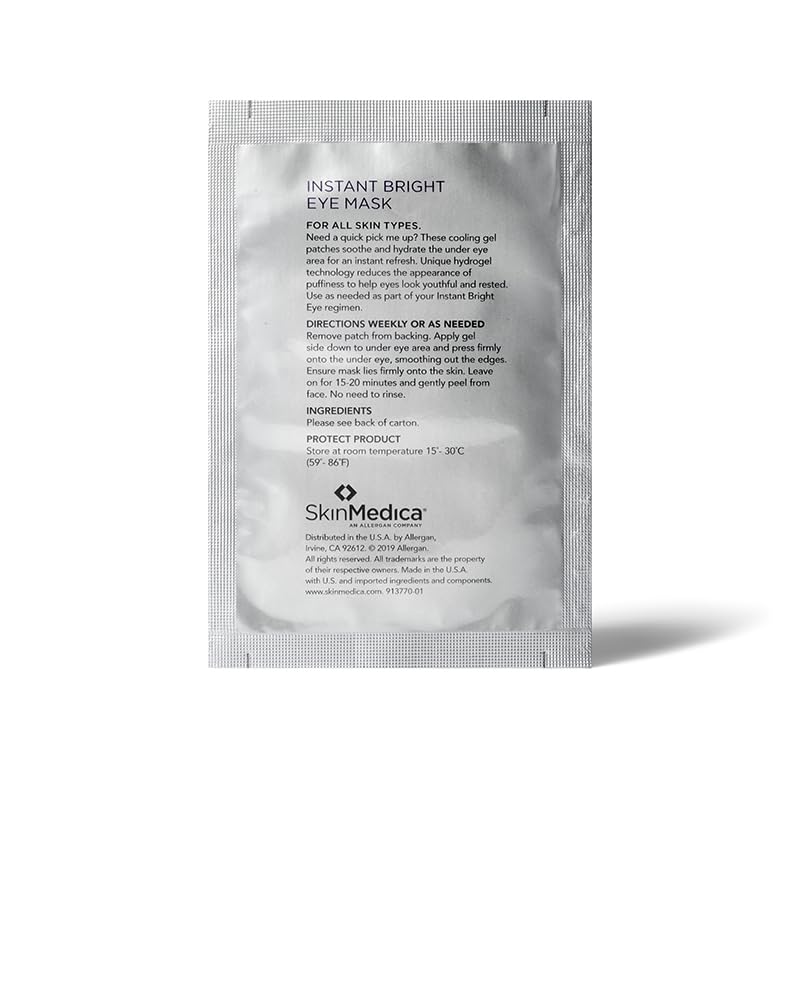 SkinMedica Instant Bright Eye Mask, 6 ct.