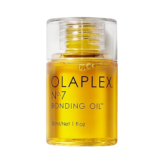 Olaplex No. 7 Bonding Oil, Concentrated High Shine Oil, Heat Protectant, Visibly Smooths & Softens Hair, Added Color Vibrancy, Up to 72 Hour Frizz Control, For All Hair Types