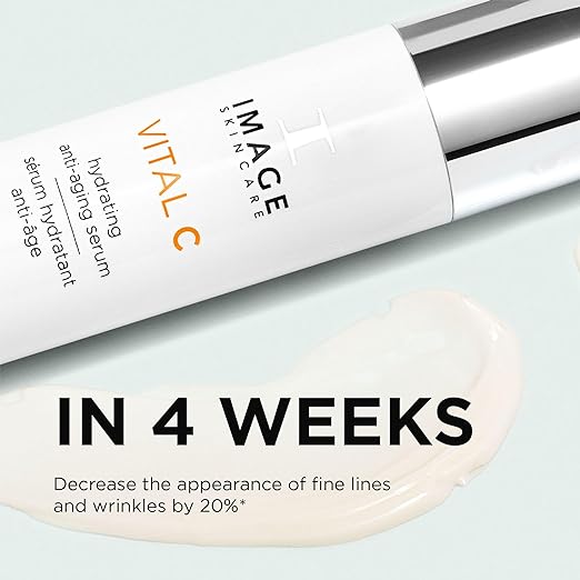 IMAGE Skincare, VITAL C Hydrating Face Serum, with Potent Vitamin C to Brighten, Tone and Smooth Appearance of Wrinkles