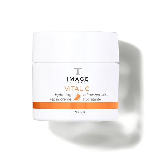 IMAGE Skincare, VITAL C Hydrating Repair Crème, Face Night Cream with Hyaluronic Acid