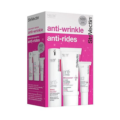 StriVectin Power Starters Anti-Wrinkle Trio for Youthful, Healthy-Looking Skin.