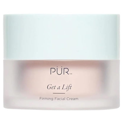 Firming Facial Cream, Get a Lift by PUR Beauty - Triple-Action Lightweight Moisturizer for Face & Neck Tightens Sagging Skin.