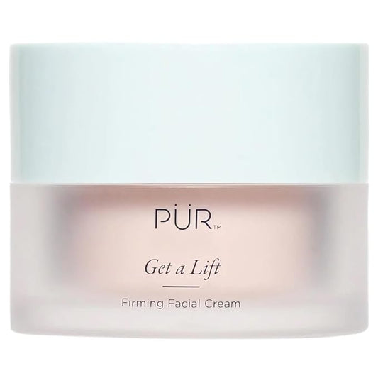 Firming Facial Cream, Get a Lift by PUR Beauty - Triple-Action Lightweight Moisturizer for Face & Neck Tightens Sagging Skin.