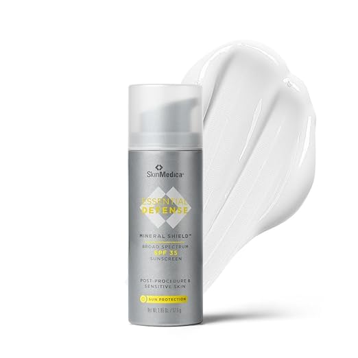 SkinMedica Essential Defense Mineral Shield SPF Sunscreen for Face.